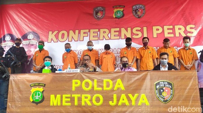 Konferensi Pers Polda Metro Jaya