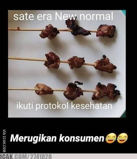 Momen gagal netizen saat bakar sate