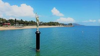Tujuan dibuat patung ini yaitu untuk menginspirasi tindakan konservasi terumbu karang dan lautan untuk hasil yang positig, serta melibatkan generasi muda untuk menjadi penjaga terumbu karang nantinya. (MOUA/instagram)