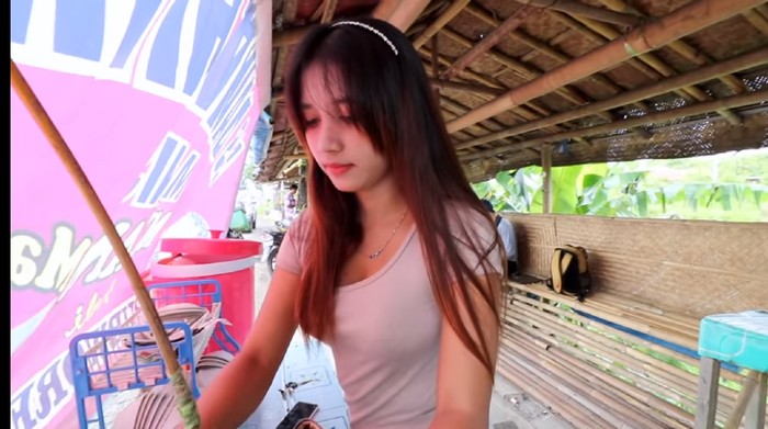 penjual es dawet ireng cantik penjual es dawet ireng cantik