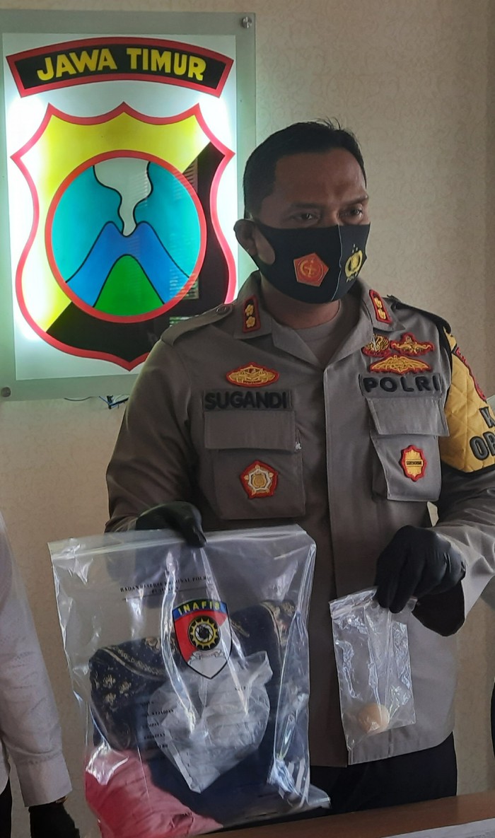 polres situbondo amankan barang bukti