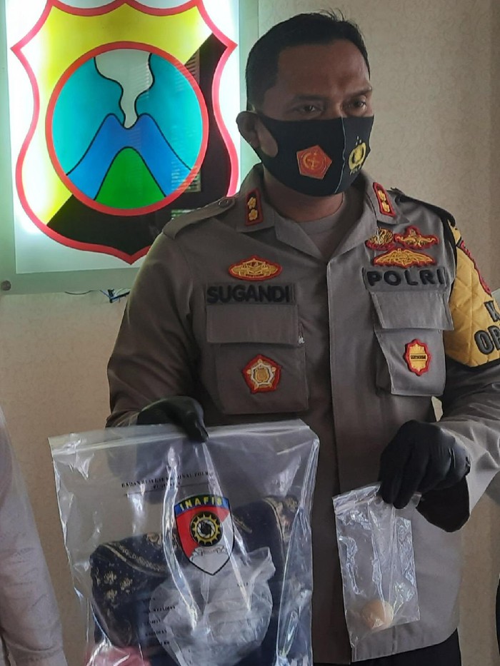 polres situbondo amankan barang bukti