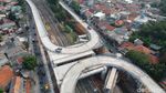 Flyover Tapal Kuda di Lenteng Agung Nyaris Rampung