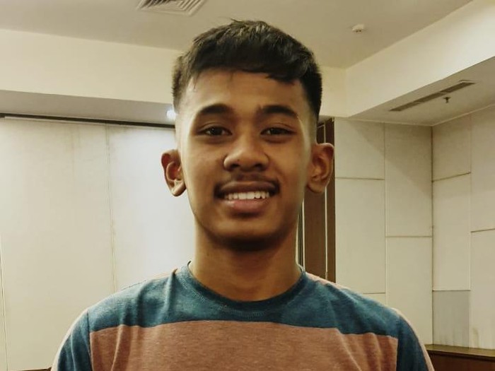 Atlet panjat tebing Rahmad Adi Mulyono.