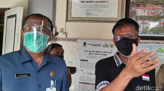 Sebanyak 21 SMP di Surabaya akan menggelar sekolah tatap muka. Hingga 4 hari ke depan, puluhan sekolah tersebut akan menggelar simulasi.
