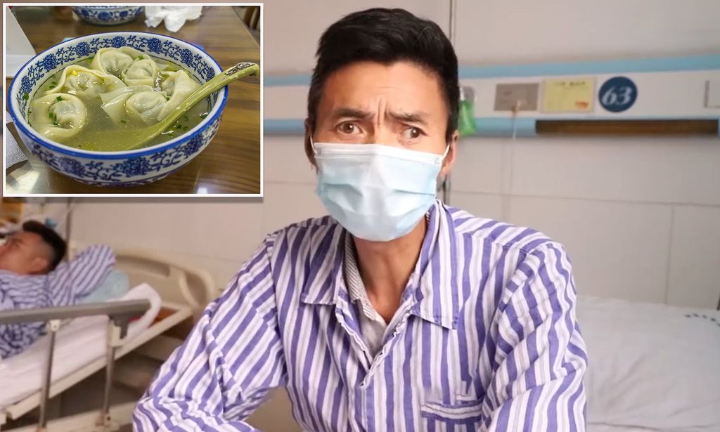Usus meledak usai makan sup pangsit