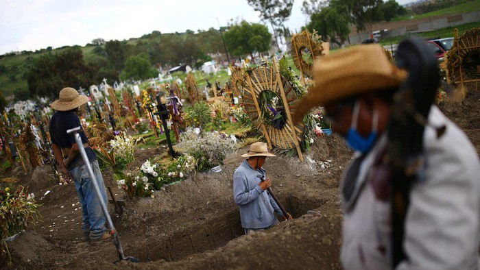 Virus corona: Tingkat kematian di Meksiko tertinggi ketiga di dunia