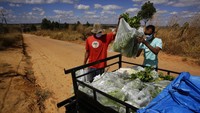 Grup Mutirao do Bem Viver atau Meeting for Good Living, mendistribusikan keranjang agro-ekologis, makanan yang tidak mudah rusak, dan produk-produk higienis.  