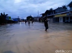 Sungai di Masamba Luwu Utara Meluap Lagi, Warga Panik Berlarian