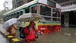 Banjir Bikin India Makin Menjerit di Tengah Pandemi