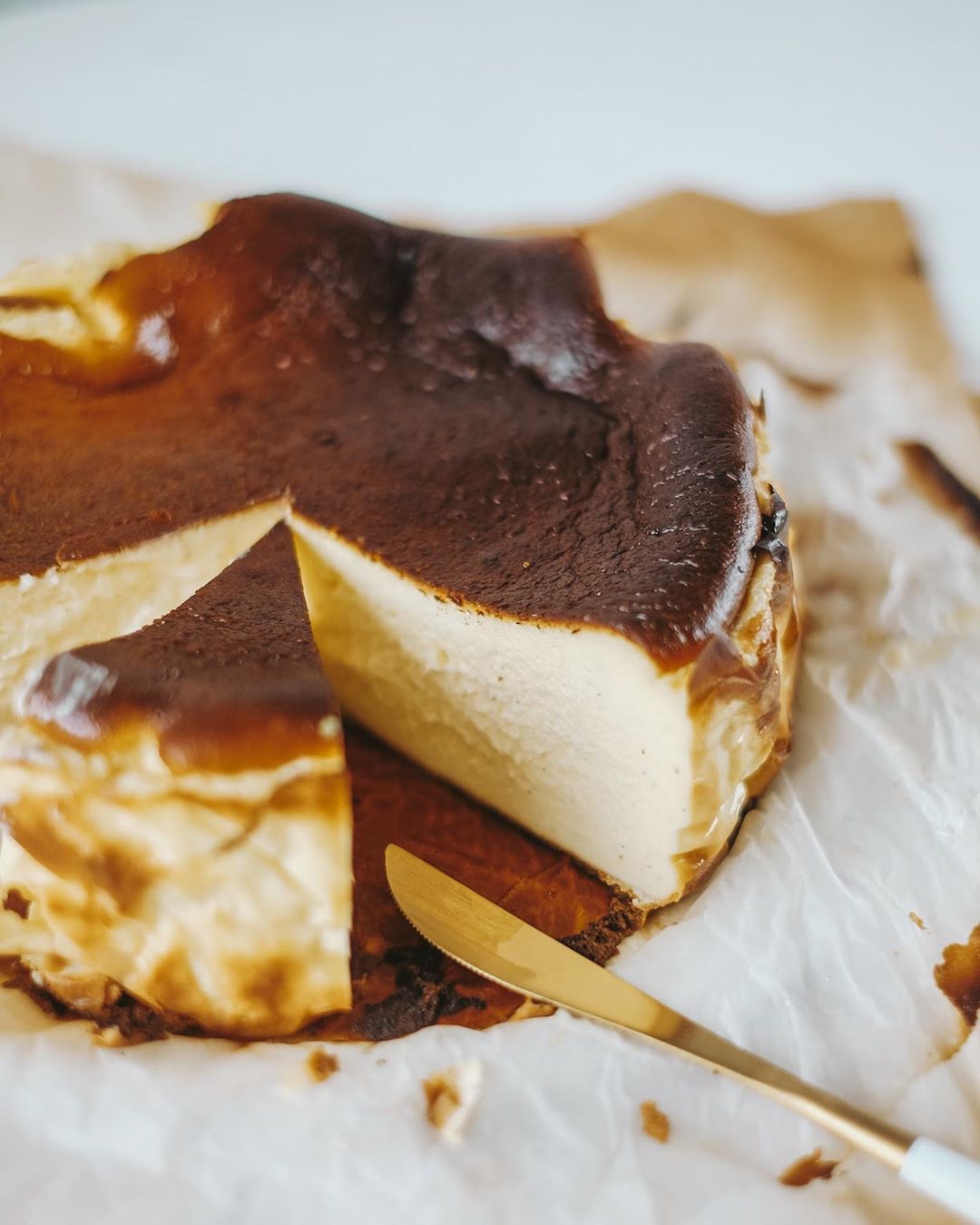 basque burnt cheesecake