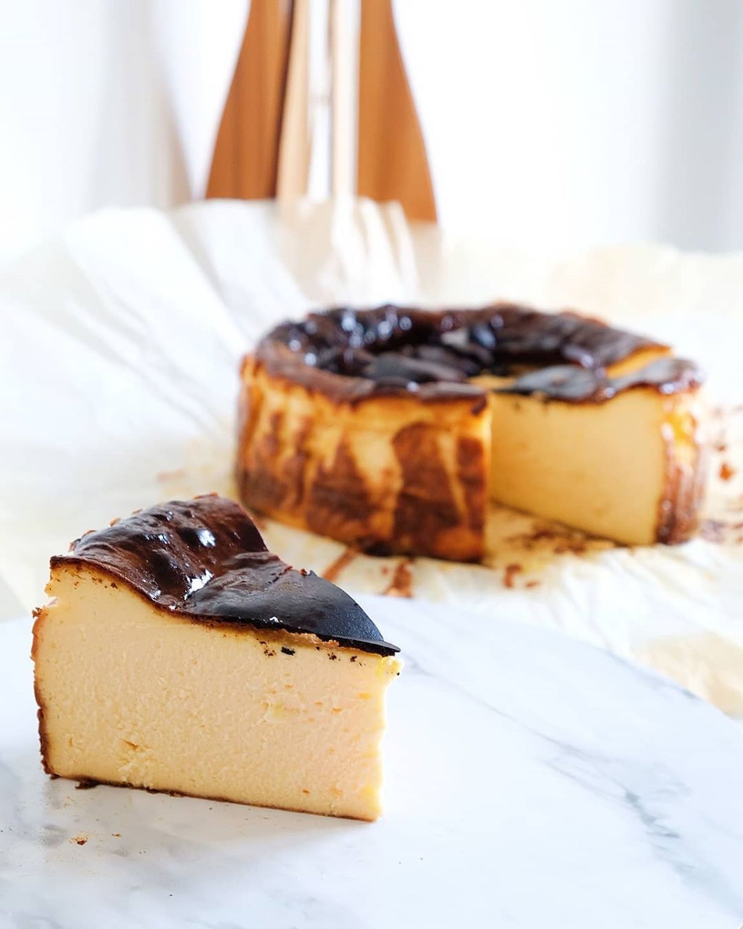 basque burnt cheesecake