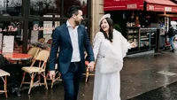 Bersama pria dengan pemilik akun Instagram @peteronemusic itu, Chef Marinka berposes mesra. Foto: Instagram Chef Marinka