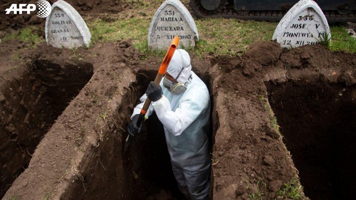 Corona di Amerika Latin (AFP Photo)