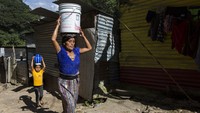 Pemukiman Dios es Fiel di Guatemala menjadi daerah yang minim mata air.  
