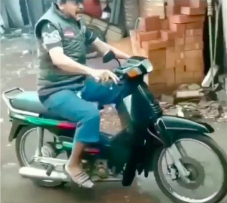 Ini Dia Motor Genjot Honda Grand Dimodif Jadi Sepeda Ini Dia Motor Genjot Honda Grand Dimodif Jadi Sepeda