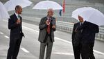 Peresmian Jembatan Baru Italia yang Pernah Runtuh