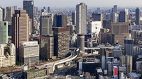  Meski dikenal sebagai Gate Tower, sebenarnya nama gedung tersebut adalah TKP Garden City Umeda Osaka. Istimewa/Dok. Forbes/Geoffrey Morrison.