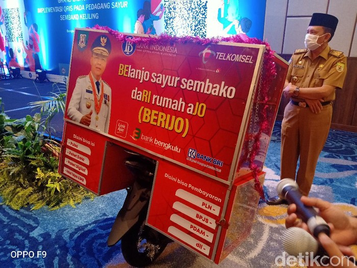 Pemprov Bengkulu membuat program Berijo agar masyarakat tak perlu jauh ke pasar untuk membeli sembako dan sayuran (Hery Supandi/detikcom)