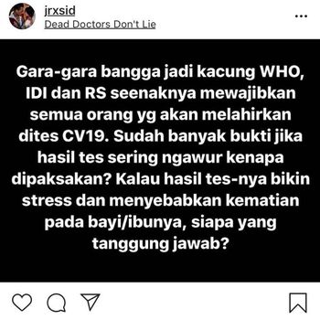 Jerinx Dipolisikan IDI karena 'Kacung WHO', Pengacara: Pahami Secara UtuhAngga RizaDenpasar - Ikatan Dokter Indonesia (IDI) Bali melaporkan Jerinx SID dengan tuduhan ujaran kebencian dan pencemaran nama baik terkait postingan 'IDI kacung WHO'. Kuasa hukum Jerinx meminta postingan itu dipahami secara utuh.