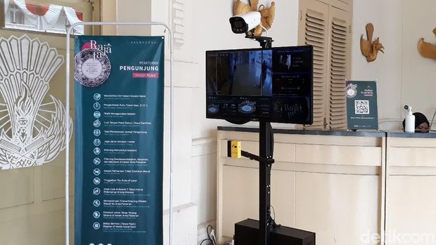 Protokol Kesehatan dan Sistem Keamanan Pameran Rajata Museum Sonobudoyo