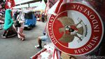 Semarak Merah Putih di Pasar Master Jatinegara
