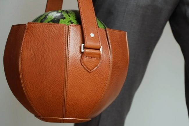 Tas karya Yusuke ini merupakan bagian dari proyek Tsuchiya Kaban bertema The Fun of Carrying. Foto: Dok. Tsuchiya Kaban