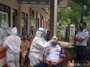 1 Pegawai Positif Corona, 50 Petugas Dishub Cirebon Tes Swab