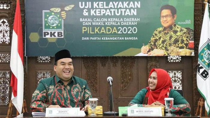 Arif Rohman-Tri Yulisetyowati yang siap maju di Pilkada Blora 2020.