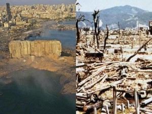 Membandingkan Hiroshima-Nagasaki dengan Ledakan di Lebanon