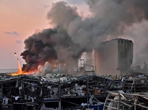 Diduga Penyebab Ledakan di Lebanon, Apa itu Amonium Nitrat?