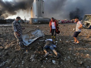 Korban Tewas Ledakan Besar Beirut Bertambah Jadi 73 Orang, Luka-luka 3.700