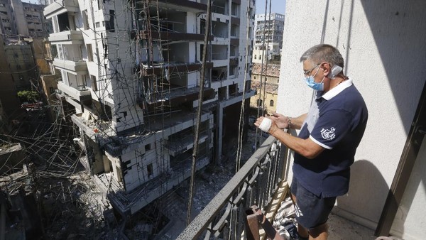 Ledakan Lebanon Bikin 300 Ribu Warga Kehilangan Rumah