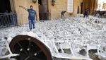 Masjid hingga Gereja Jadi Korban Ledakan di Lebanon