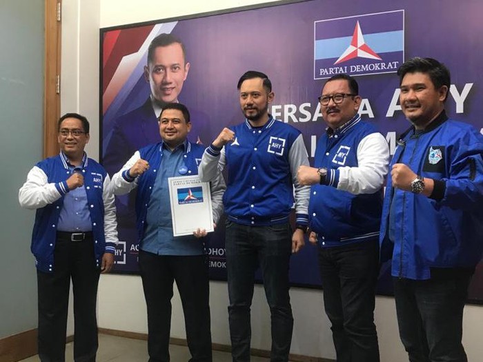 Partai Demokrat mendukung Munafri Arifuddin (Appi) dan Abdul Rahman Bando (ARB) di Pilwalkot Makassar 2020 (dok. istimewa)