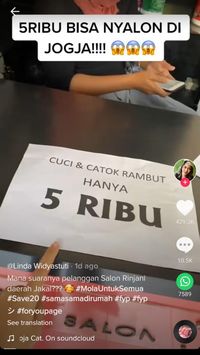 Salon Murah Di Yogya Yang Viral Di Tiktok Cuci Catok Cuma Rp 5 Ribu Salon Murah Di Yogya Yang Viral Di Tiktok Cuci Catok Cuma Rp 5 Ribu