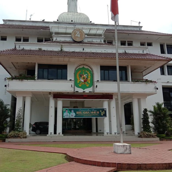 Suasana di kantor Wali Kota Medan (Ahmad Arfah-detikcom)