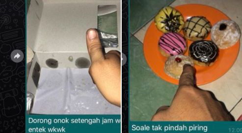 Kocaknya Netizen Berikan Testimoni Donat