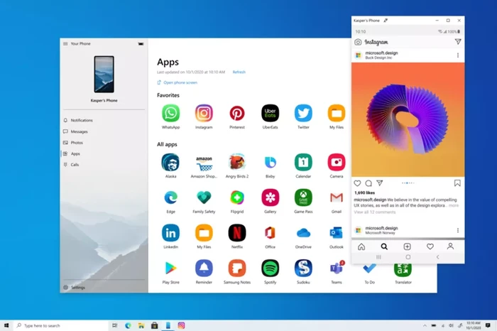 Aplikasi Android di Windows 10
