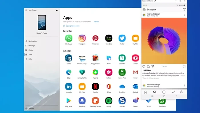Aplikasi Android di Windows 10