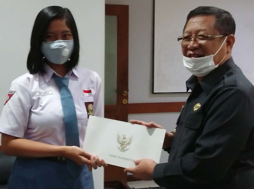 Dhea Lukita, Pelajar Asal Tulungagung Dua Kali Terpilih Jadi Paskibraka Nasional