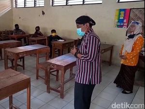Dinkes Cek Sekolah Tatap Muka Sembunyi-sembunyi di Brebes, Ini Hasilnya