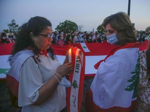 Doa untuk Korban Ledakan Lebanon