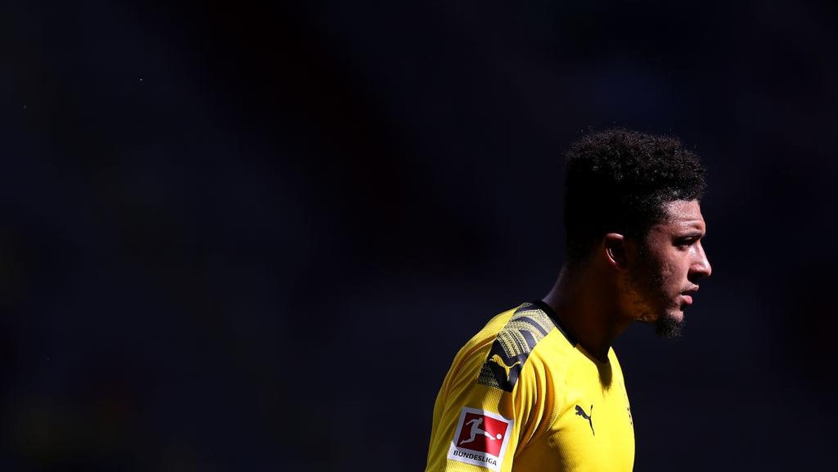 Jadon Sancho diyakini akan gabung Manchester United cepat atau lambat. (Foto: Lars Baron/Getty Images)