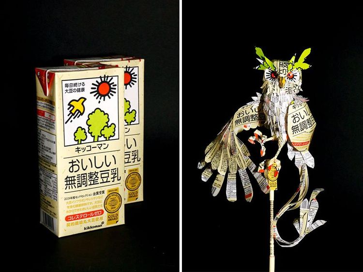 Nggak Nyangka, 10 Miniatur Keren Ini Terbuat dari Bungkus Makanan