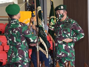 KSAD Jenderal Andika Pimpin Sertijab Pangkostrad-Pangdam Jaya