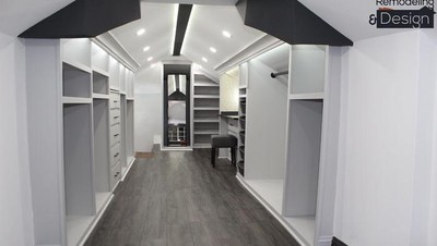 Foto: Transformasi Loteng Seram Jadi Ruang Pakaian Secantik Butik Mewah