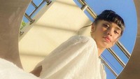 Lula Lahfah sampai tidak bisa tidur setelah diajak live Instagram oleh Justin Bieber. Foto: Instagram Lula Lahfah