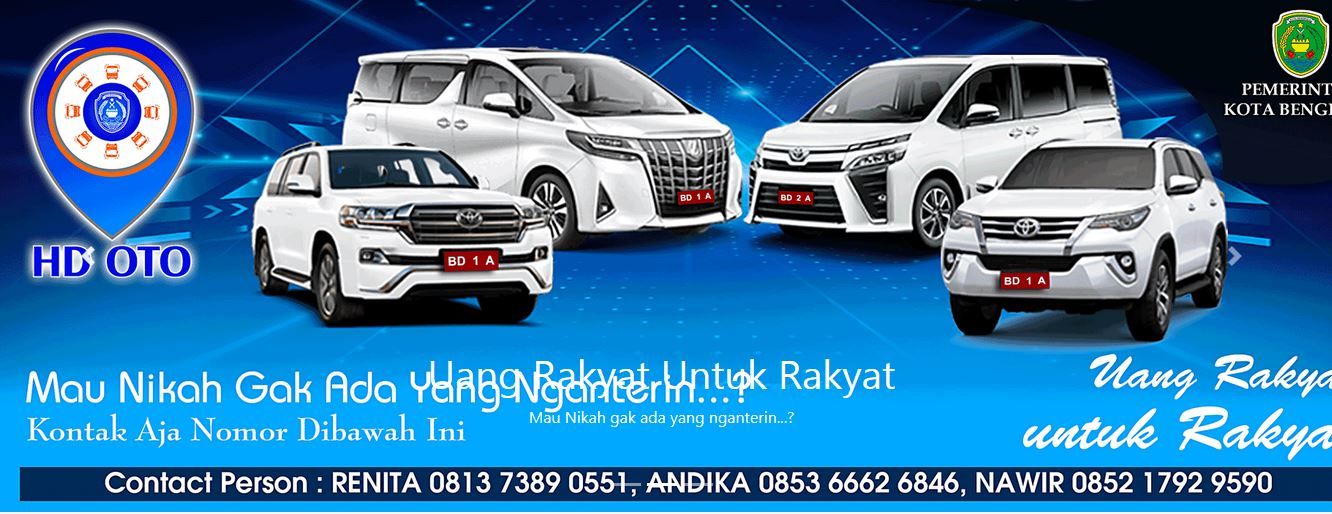 Mobil dinas Walkot Bengkulu untuk acara pernikahan warga (dok. Istimewa)