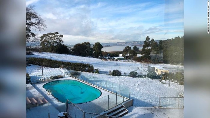 Salju melanda Tasmania